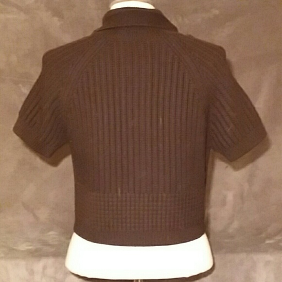Lafayette 148 Crop Knit Sweater - Picture 2 of 5